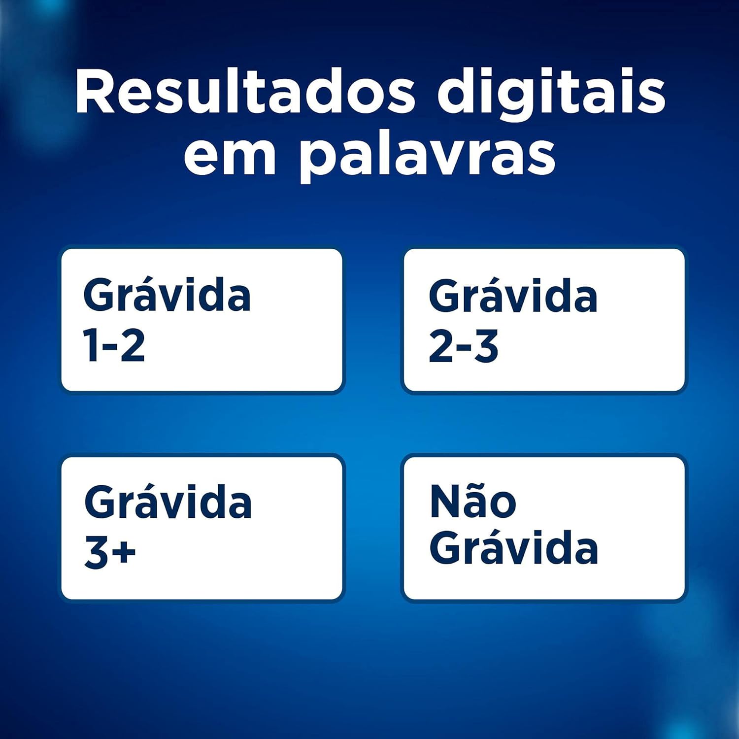 Teste de Gravidez Digital com Indicador de Semanas 3