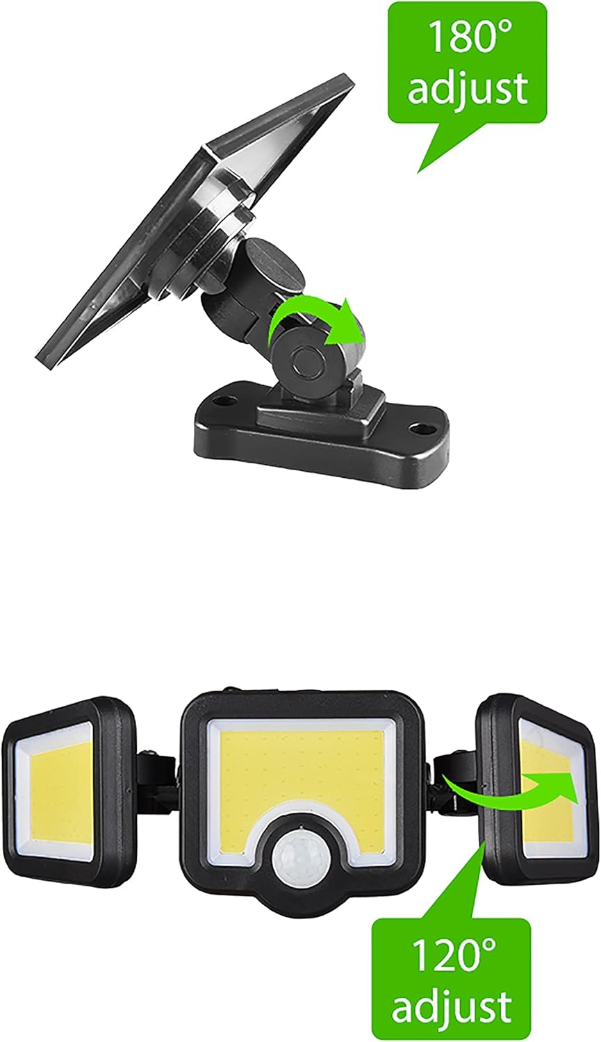 Luminária Refletor Solar Parede LED 5