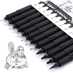 Canetas Artísticas de Tinta Fineliner