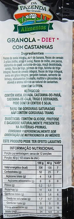 Granola Diet com Castanhas 3