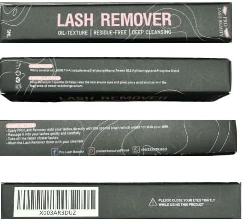 Removedor de Cílios Pro Lash Beauty 2