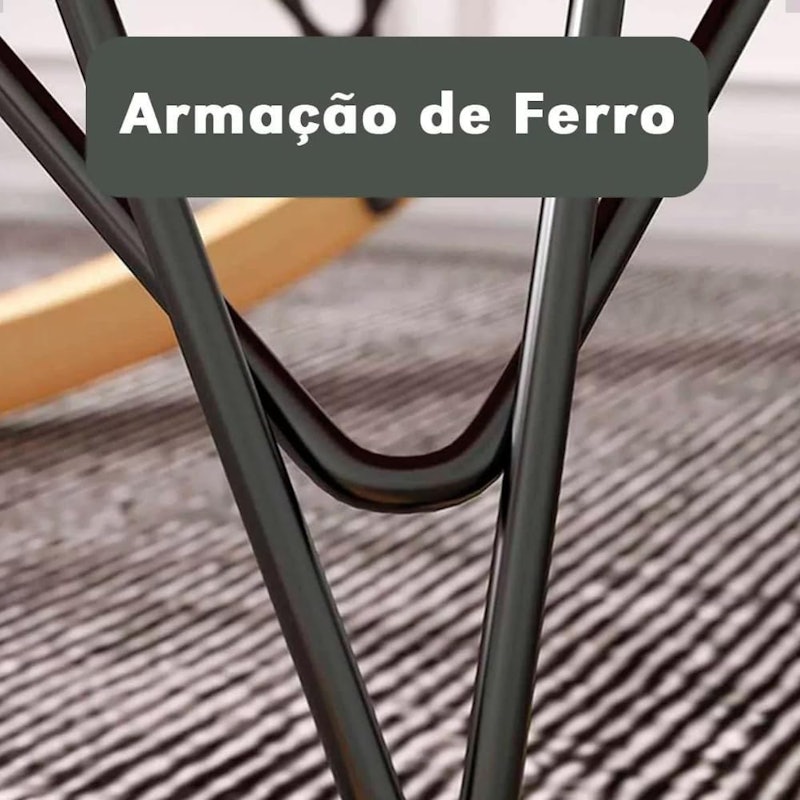 Poltrona de Balanço Easy Cozy White Arrow 4