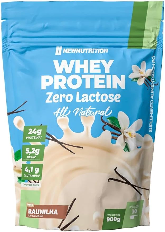 Whey Protein Concentrado Zero Lactose All Natural Baunilha 1