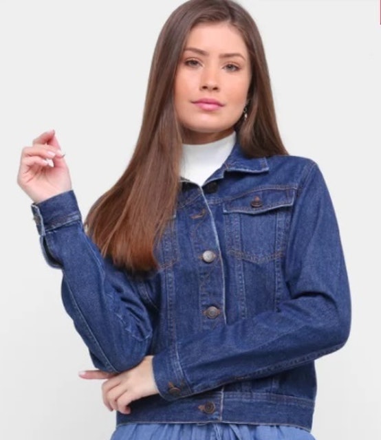 Top 10 Melhores Jaquetas Jeans Femininas (Dzarm, Cambos e mais) 5