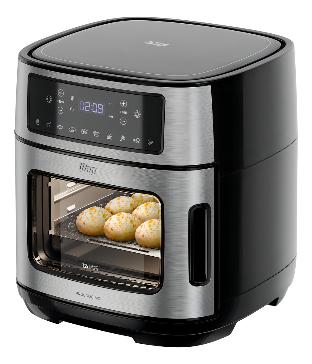 Fritadeira Elétrica WAP Air Fryer Oven Digital 12 L 4