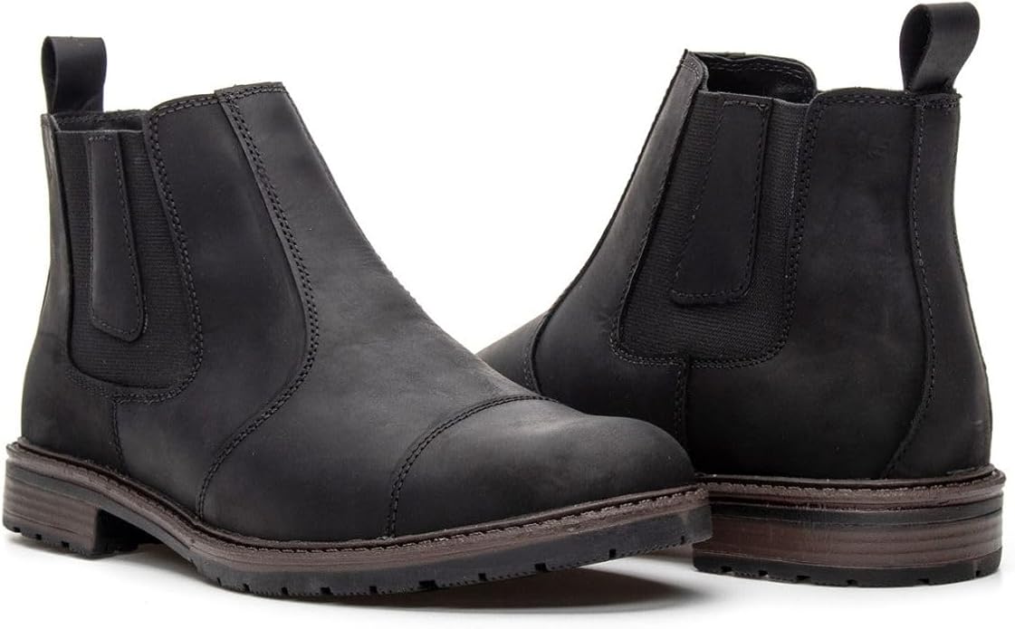 Bota Masculina Chelsea Couro Legítimo 4