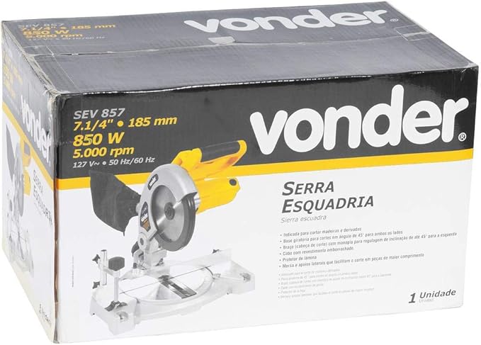 Serra de Esquadria 7.1/4" 850 W  5