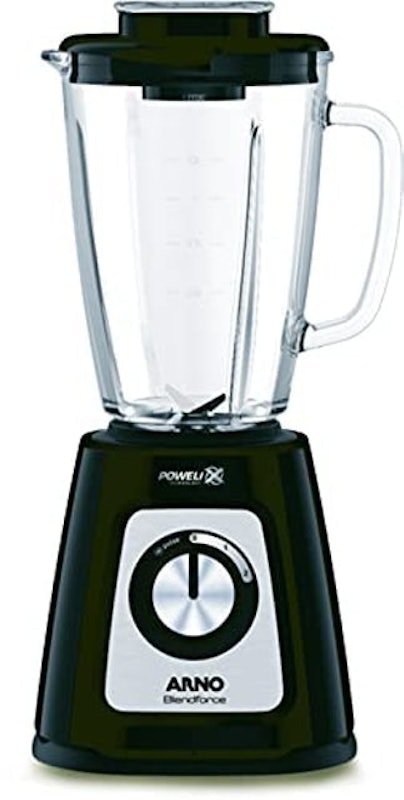 Liquidificador Arno Blendforce com Jarra de Vidro Preto 1