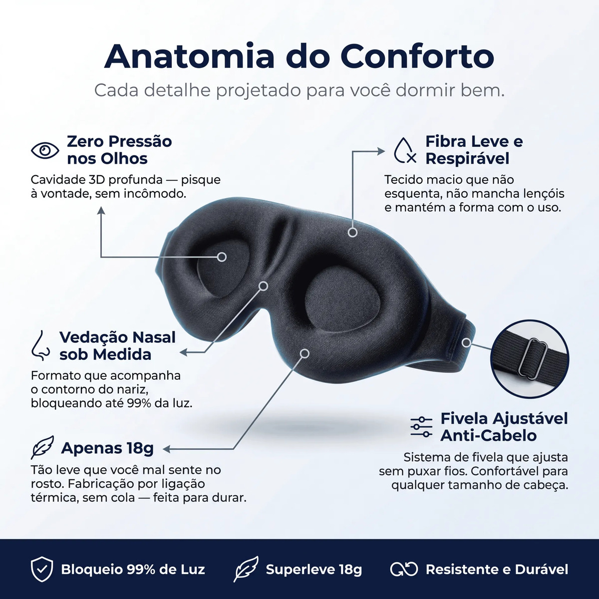 Máscara de Dormir Boamigo 2