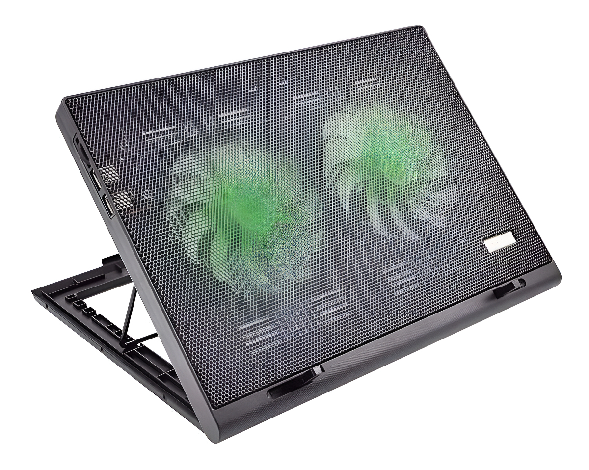 Cooler para Notebook Power Gamer LED Verde Luminoso 1