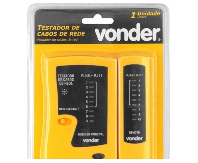 Testador de Cabos de Rede RJ11, RJ12 e RJ45 2