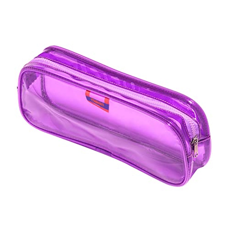Estojo PVC Transparente 1 Zíper 1