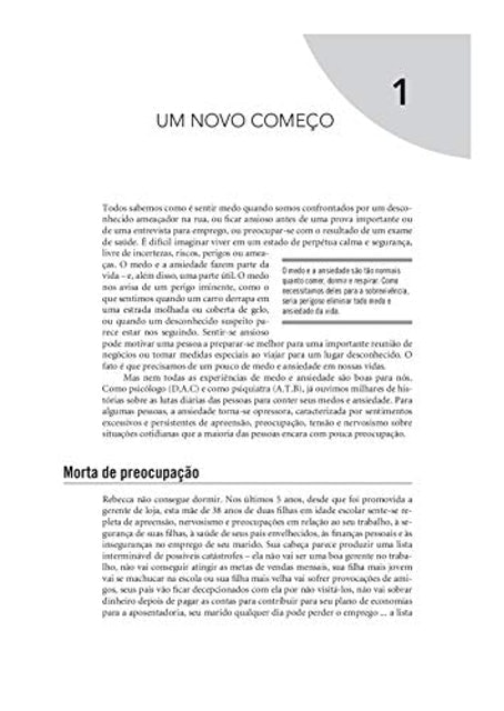 Vencendo a Ansiedade e a Preocupação com a Terapia Cognitivo-Comportamental 3