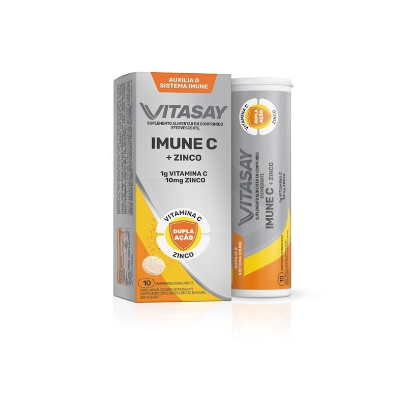 Suplemento Alimentar Vitasay Imune C Sabor Laranja 1