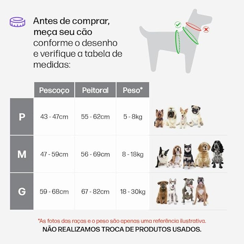 Coleira Comfort e Guia Antipuxão com Engate para Cinto de Segurança 3
