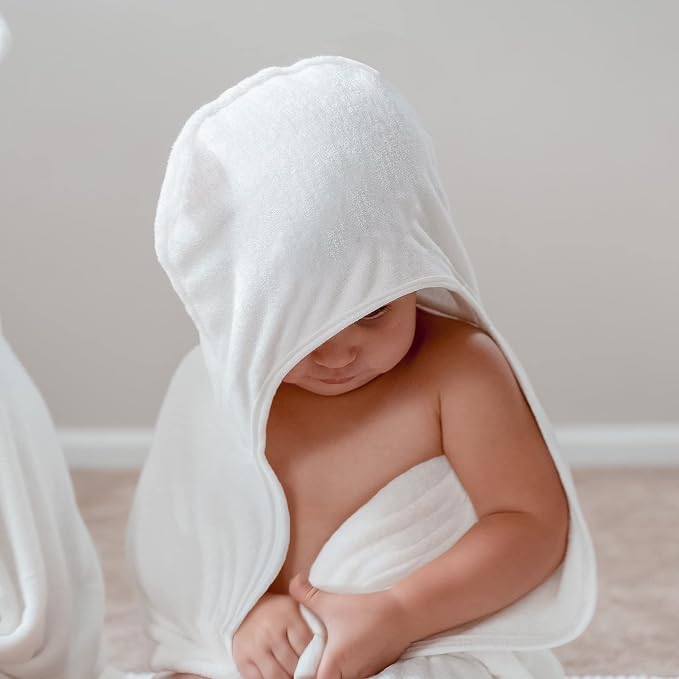 Toalha de Banho com Capuz Laço Bebê Comfort 1