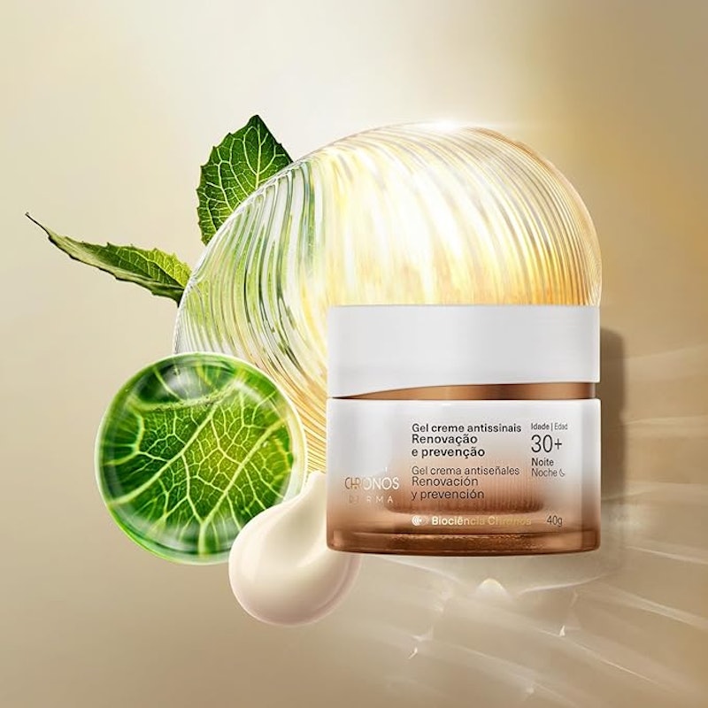 Gel Creme Antissinais Renovação e Prevenção 30+ Noite Chronos 3