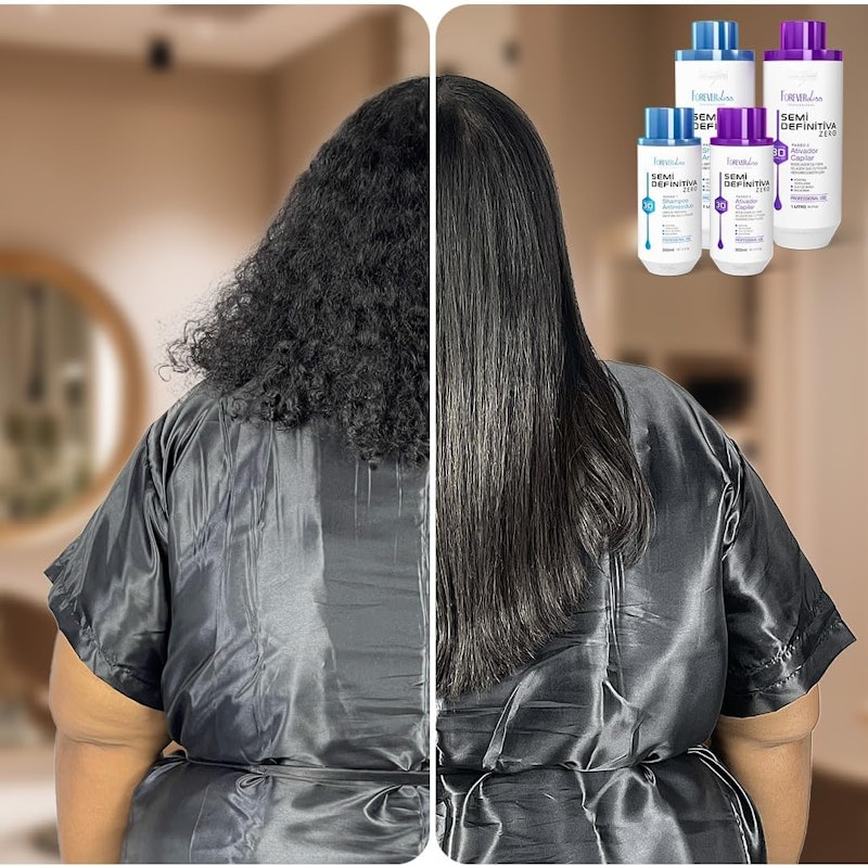 Kit Escova Semi Definitiva Zero 3D Forever Liss 2