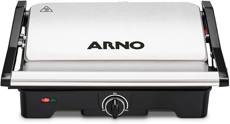 Grill Arno Dual Inox com Abertura de 180° 1
