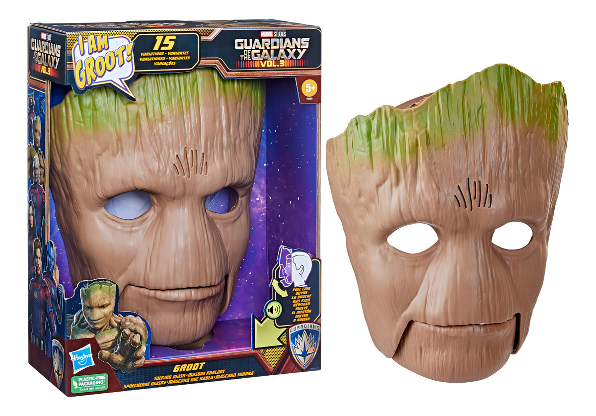 Máscara Sonora do Groot 3