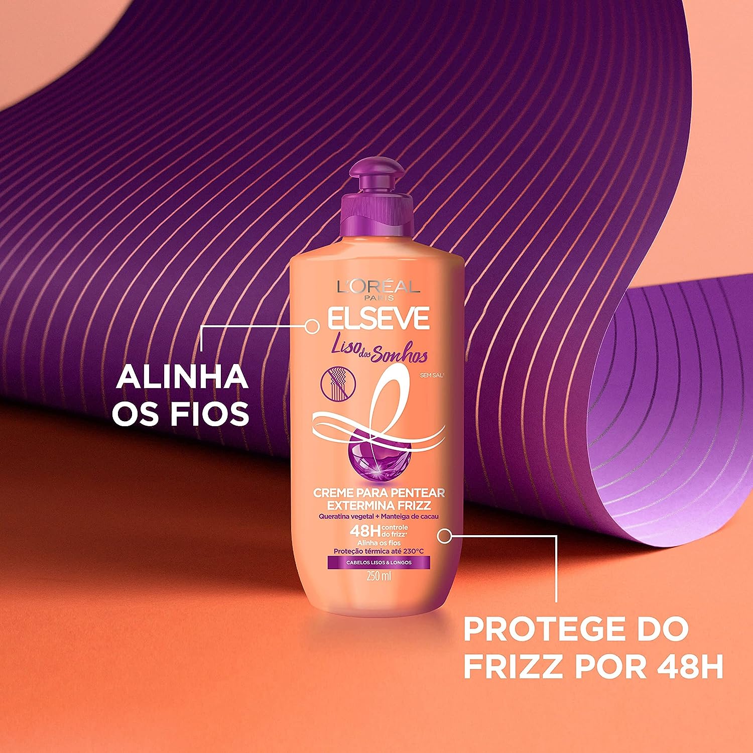 Liso dos Sonhos Creme para Pentear Extermina Frizz 2