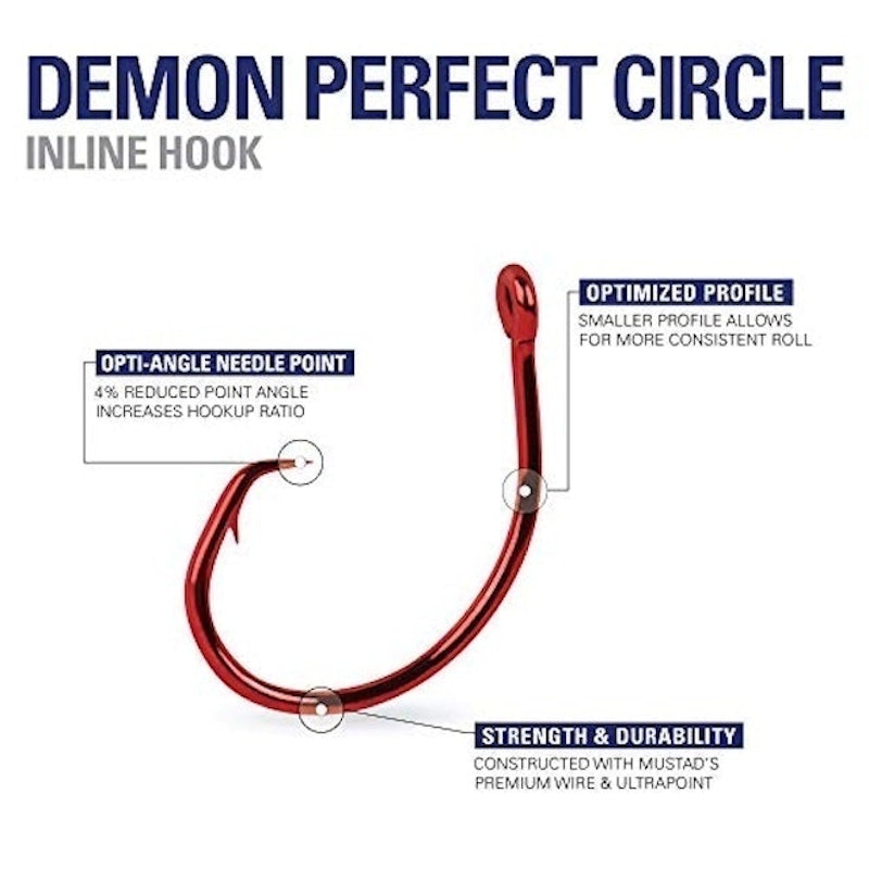 Anzol Mustad UltraPoint Demon Circle (Nºs Variados) 4