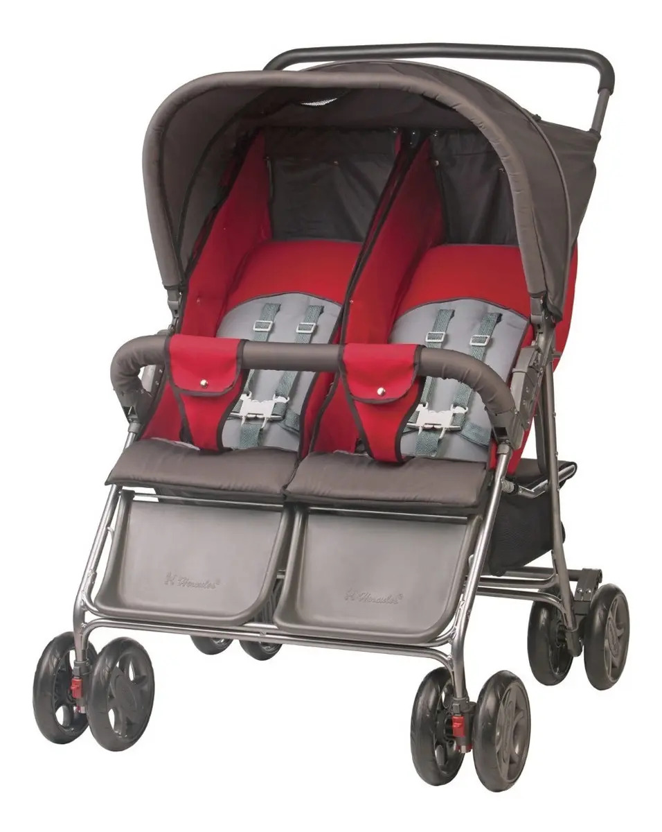 Carrinho de Bebê de Passeio Duplo Kids Baby Hercules 2