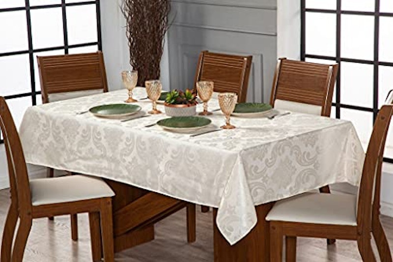 Toalha para Mesa com 6 Lugares Jacquard 2