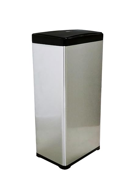 Lixeira de Cozinha Automática com Sensor Aço Inox Premium 50 L 2