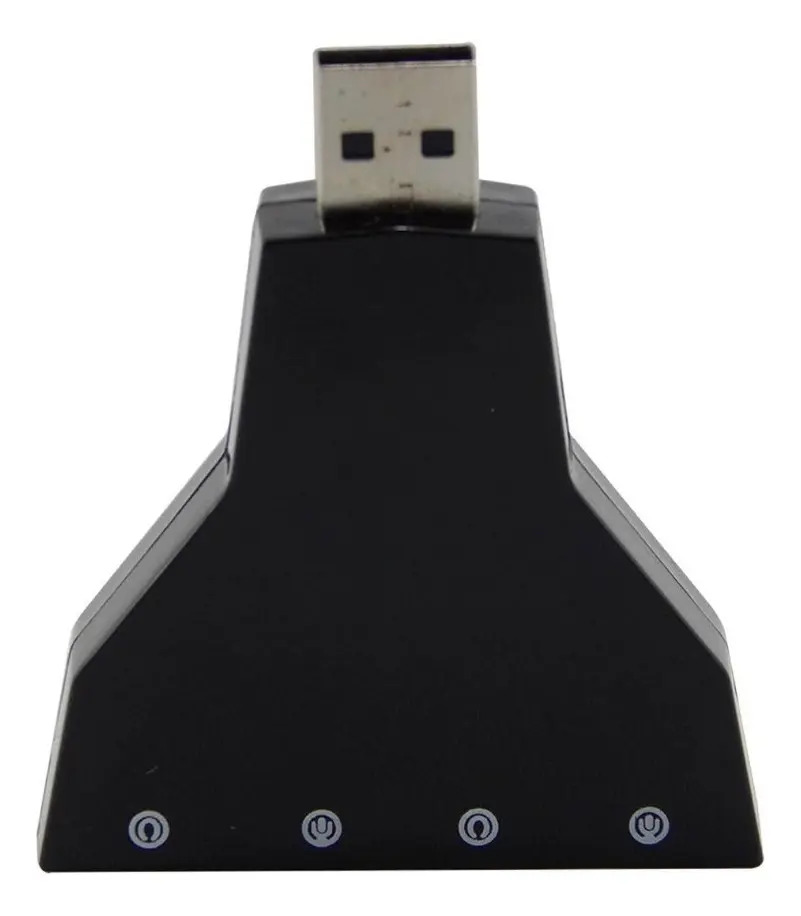 Placa de Som Usb 7.1 Canais Externa 3