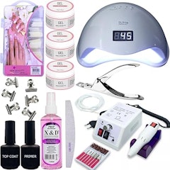 Kit Unha Gel Unhas Fibra Vidro Algortimo Vendas
