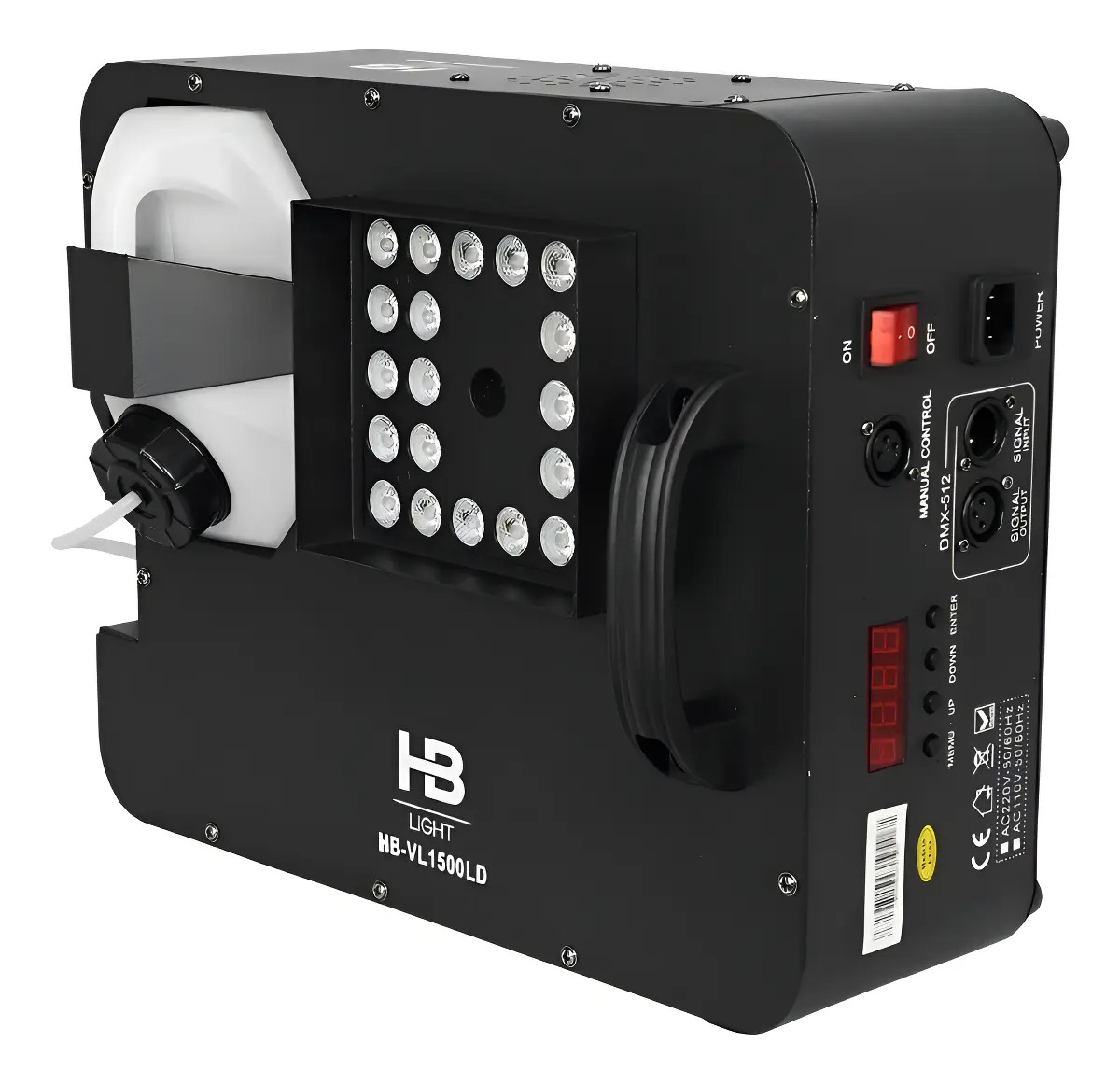 Máquina de Fumaça HB-VL1500LD Pro Color Fog Machine 1