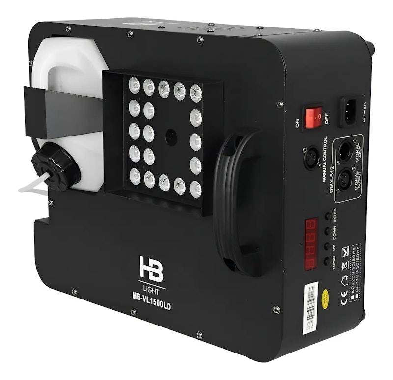 Máquina de Fumaça HB-VL1500LD Pro Color Fog Machine 1