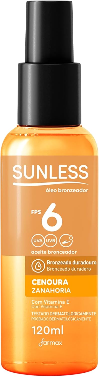Bronzeador Sunless Cenoura 1