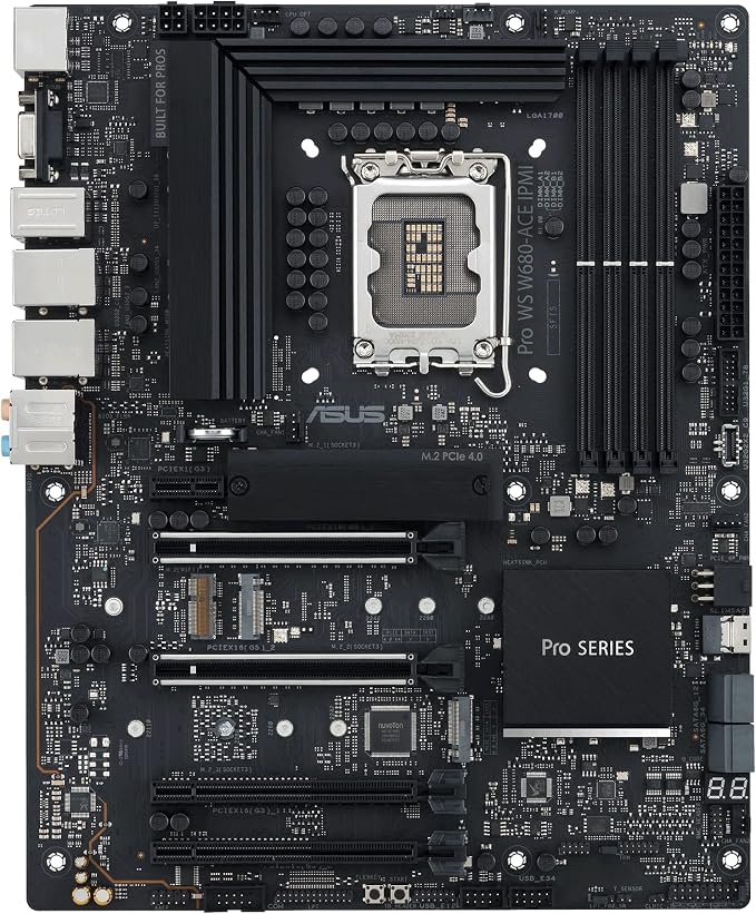 Placa-Mãe Asus Pro WS W680-ACE IPMI 1