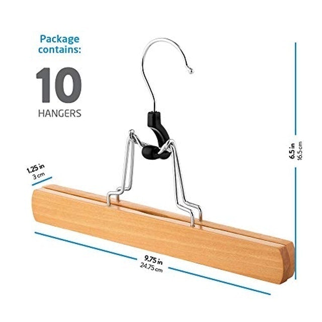 Cabide para Calça de Madeira (Kit 20) 2