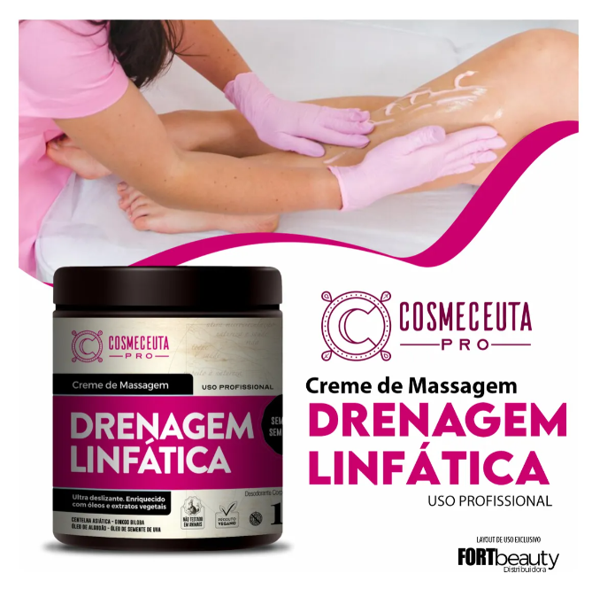 Creme de Massagem Drenagem Linfática  3