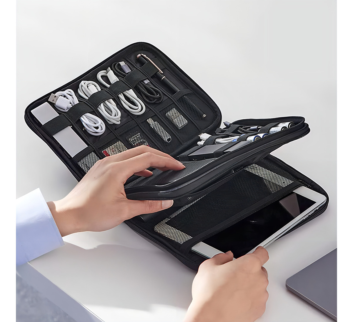 Case Bag Estojo Organizador Ugreen para Cabos HD Acessórios 2