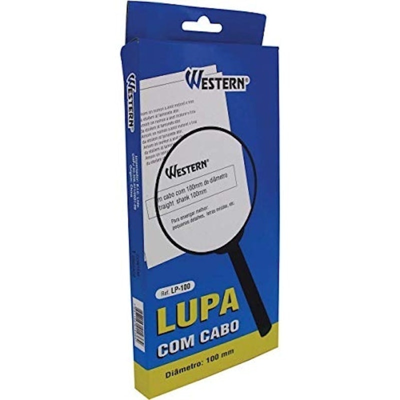 Lupa Lente 100mm com Cabo 2x 2