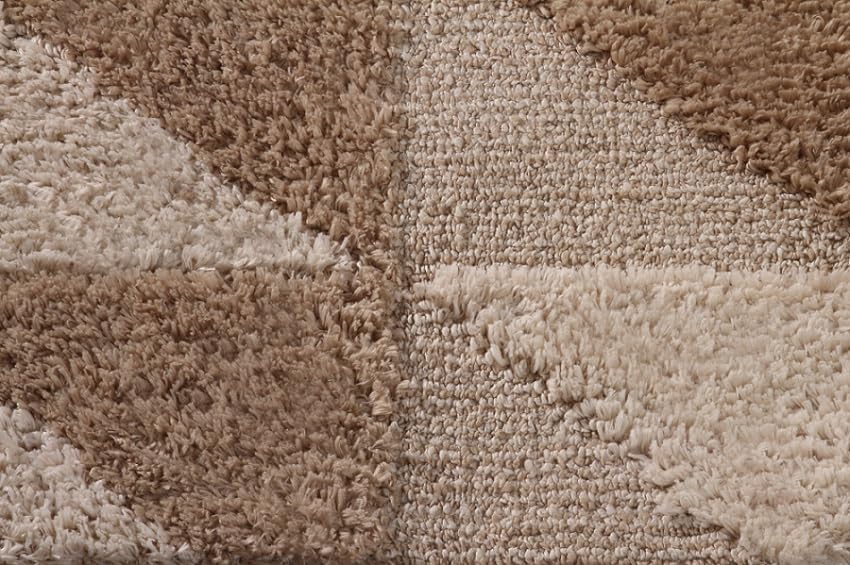 Tapete Sala Quarto Escritório 3D 1,50 m x 1,00 m Shagy Alto Relevo Antiderrapante 4