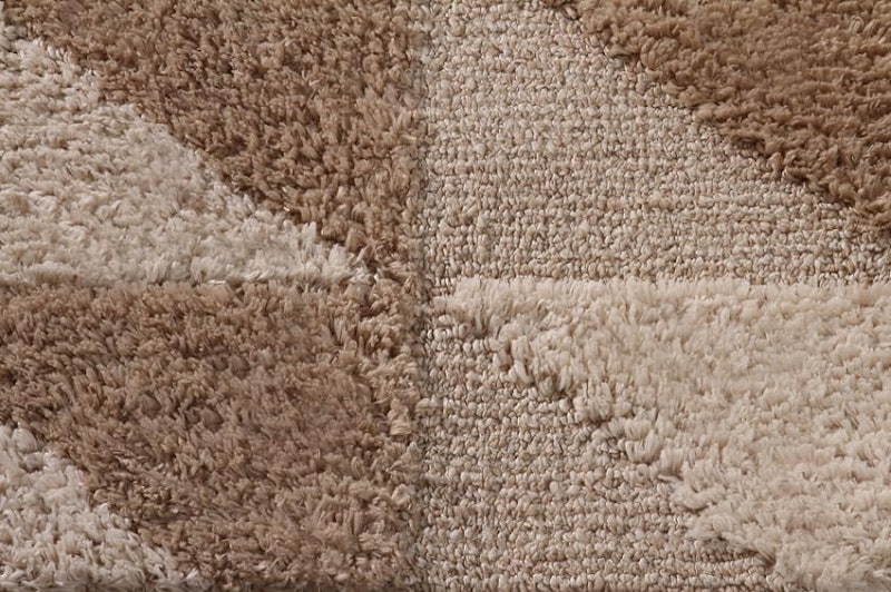 Tapete Sala Quarto Escritório 3D 1,50 m x 1,00 m Shagy Alto Relevo Antiderrapante 4
