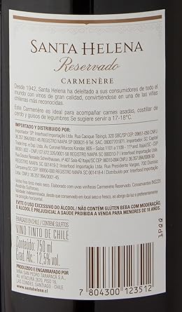 Vinho Tinto Seco Reservado Carménère 3