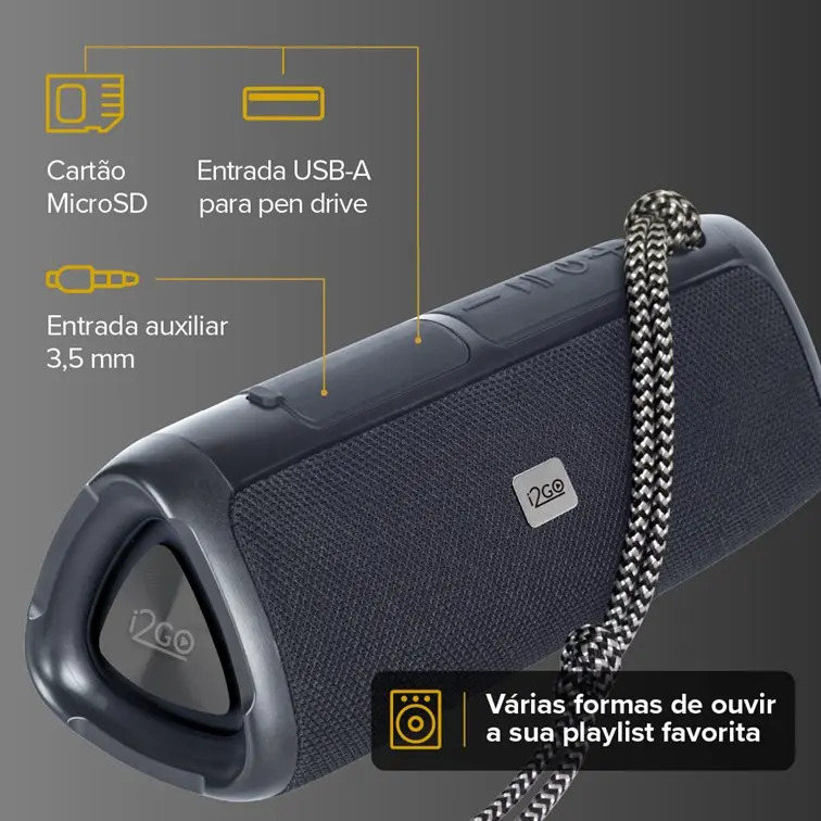 Caixa de Som Bluetooth 3 Angle Sound 2
