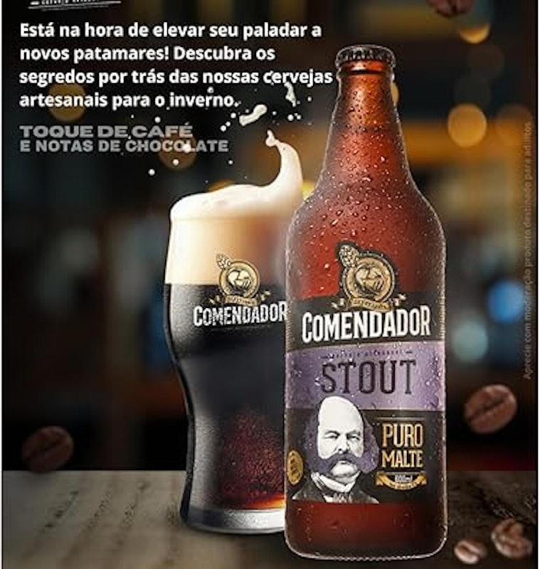 Cerveja Artesanal Stout Comendador 3