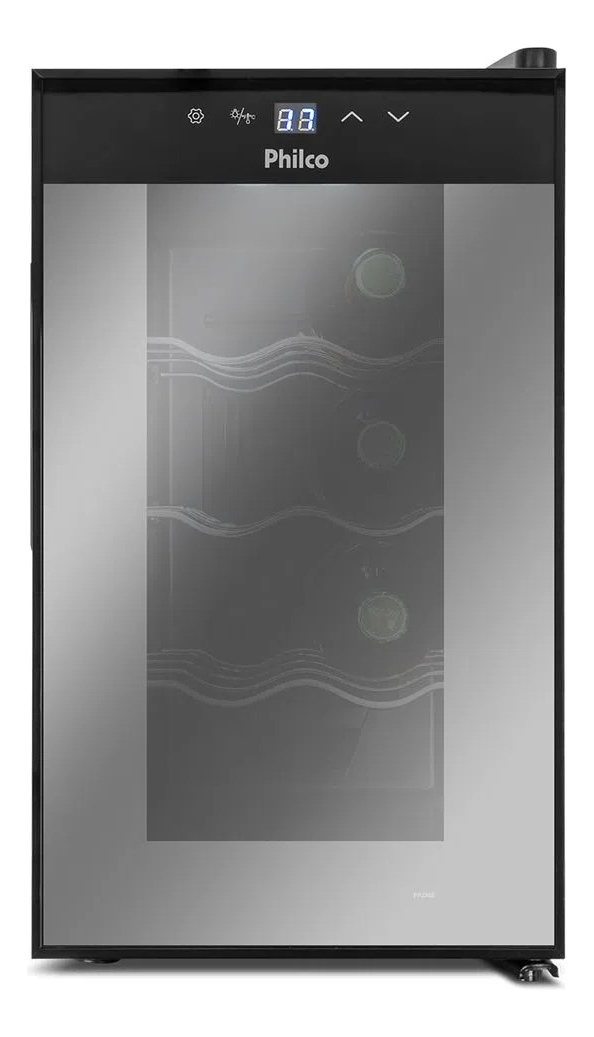 Adega 8 Garrafas Display Digital 1