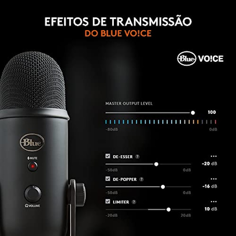 Microfone Blue Yeti X 3