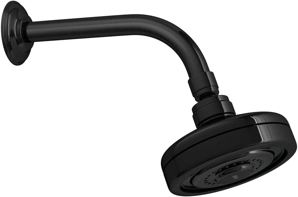 Chuveiro com Tubo de Parede 12,4 cm Acqua Plus Black Noir 3