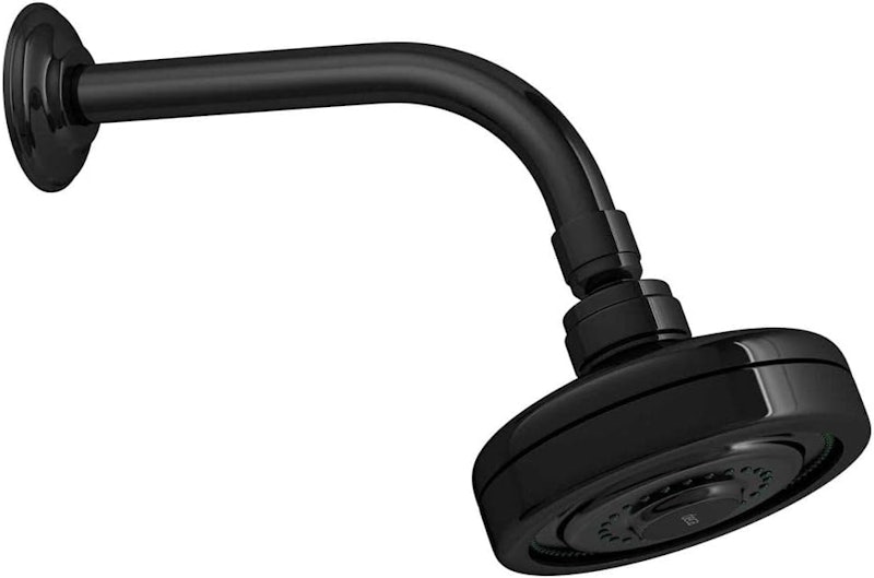 Chuveiro com Tubo de Parede 12,4 cm Acqua Plus Black Noir 3