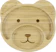 CLINGO Prato de Bambu Urso com Ventosa 1