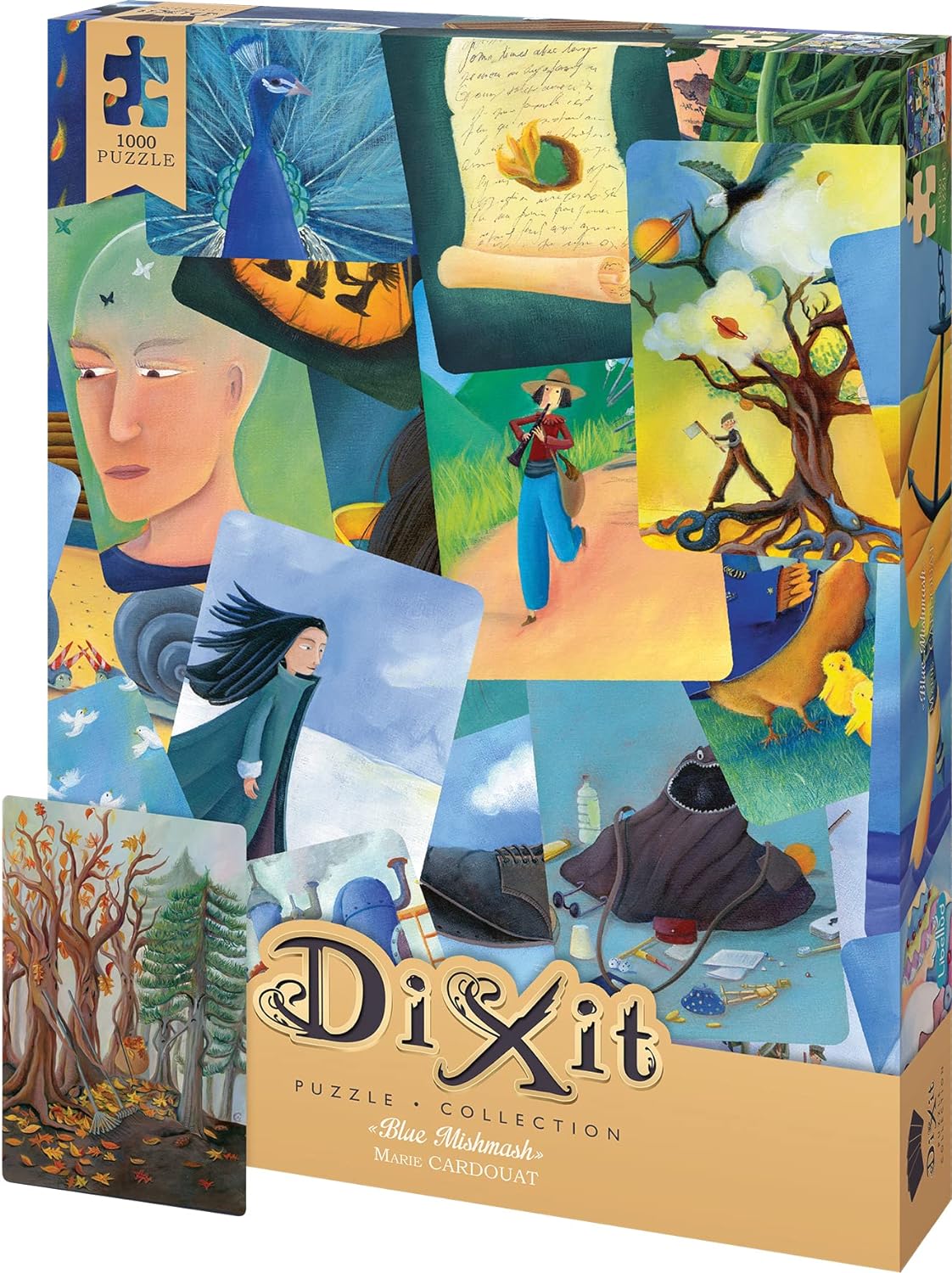Quebra-Cabeça Dixit Puzzle: Blue MishMash 1000 Peças 1